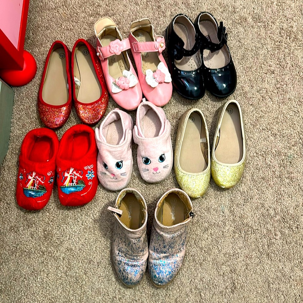 Girls bundle shoes size 13-1